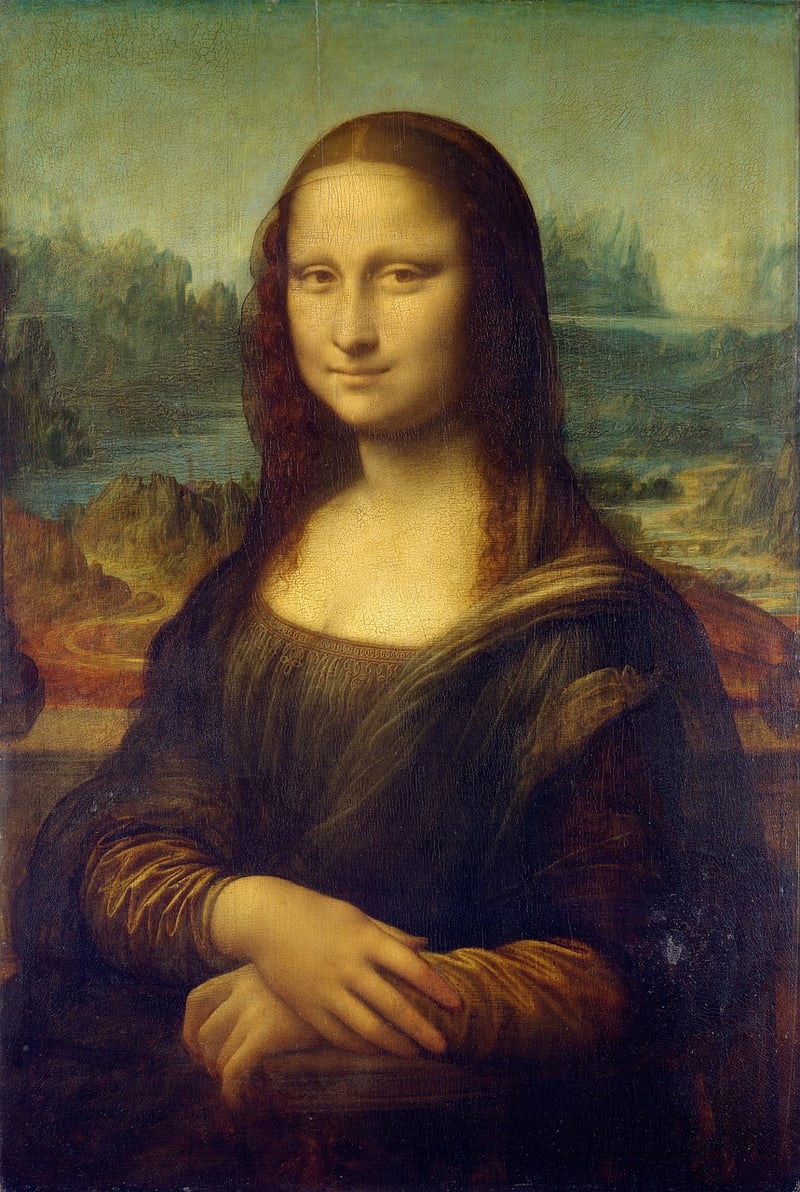 Artist painting